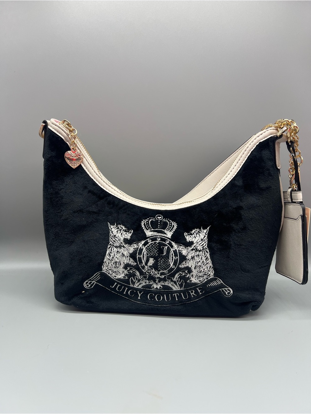 Juicy couture classic Scottie dogs hobo purse